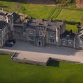 Leighton Hall from the air