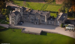 Leighton Hall from the air