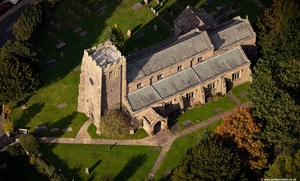 St Paul's Church, Brookhouse from the air