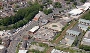 Bengal St Chorley from the air