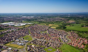 Buckshaw Village Chorley aerial photograph