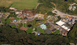 Camelot Theme Park aerial photo 