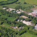  former Camelot Theme Park near Chorley Lancashire from the air