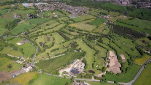 The Laurels Golf Course , Charnock Richard, Chorley Lancashire from the air