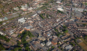 Chorley Lancashire from the air