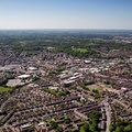 Chorley Lancashire UK aerial photograph