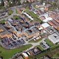 Chorley and South Ribble District General Hospital  from the air