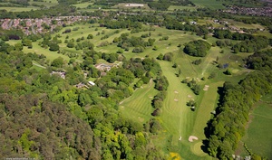 Duxbury Park Golf Course, Chorley aerial photograph