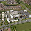 East Terrace Business Park Euxton Lane  Buckshaw Village Chorley aerial photograph