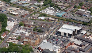 Union  St Chorley  Lancashire PR7 from the air