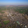 Colne Lancashire from the air