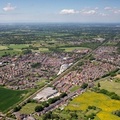 Coppull Lancashire from the air
