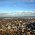 Eccles Greater Manchester, from the air