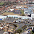 Eccles Greater Manchester aerial photograph