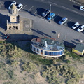 Beech  Lighthouse in Fleetwood Lancashire from the air