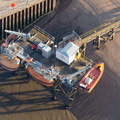 Fleetwood lifeboat station  from the air