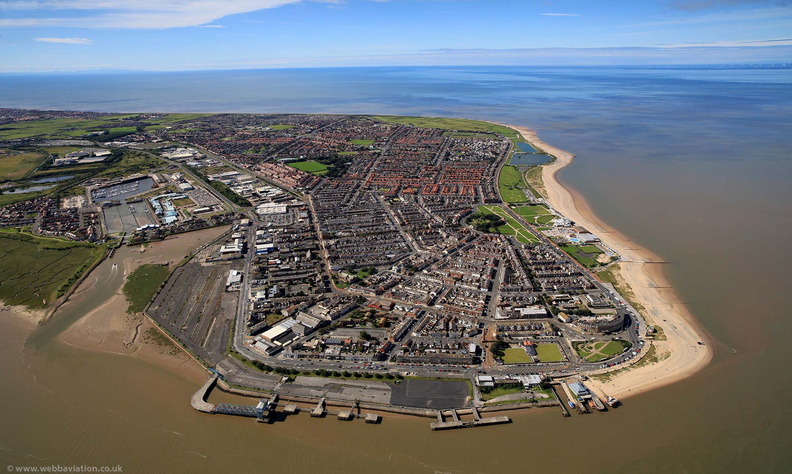 Fleetwood Lancashire from the air