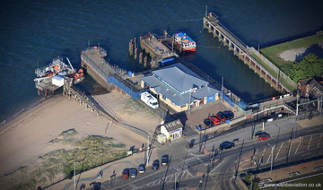 Fleetwood lifeboat station from the air
