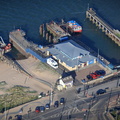 Fleetwood lifeboat station from the air