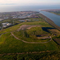 Jameson Road Landfill Site Fleetwood  from the air