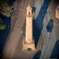 Pharos Lighthouse in Fleetwood from the air