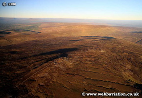 Forest of Bowland Lancashire  aerial photograph