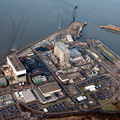 Heysham Nuclear Power Station  aerial photograph  