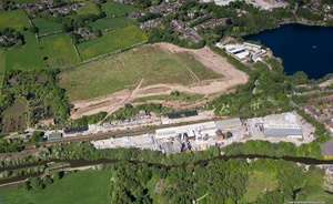  former Appley Bridge landfill refuse site, soon to be home to the  Appley Bridge Biomass to Energy plant