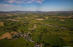 Arkholme from the air