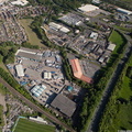 Cuerden Industrial Estate, Holme Road, Bamber Bridge, PR5 from the air