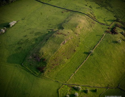Bowley Hill Great Harwood Lancashire from the air