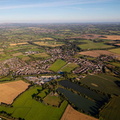 Croston Lancashire  aerial photo