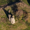Greenhalgh Castle from the air