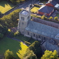  St Mary & St Michael's Catholic Church, Garstang, Lancashire  aerial photo