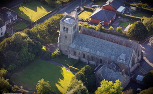  St Mary & St Michael's Catholic Church, Garstang, Lancashire  aerial photo