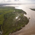 Glasson Marsh from the air