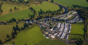 Hackings Caravan Park aerial photo