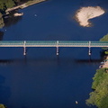 Halton Bridge, Halton-on-Lune from the air