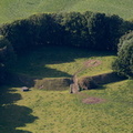 Castle Stede motte and bailey, Hornby from the air