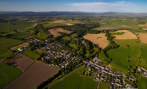 Hornby, Lancashire  from the air