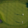 Knott End Golf Club from the air