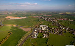 Little Eccleston Lancashire aerial photo