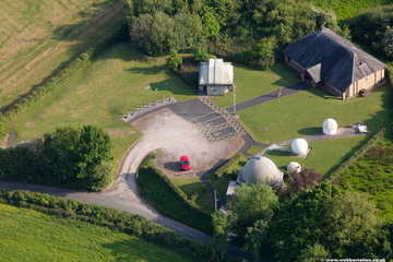 Alston Observatory Longridge Lancashire from the air