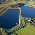 Spade Mill Reservoirs, Longridge aerial photo