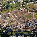 new houses at Longridge Lancashire Lancashire aerial photo