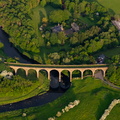 Martholme Viaduct from the air