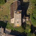 St Wilfrid's Church, Melling from the air