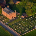 St John's Church, Out Rawcliffe from the air