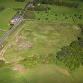 proposed landfill waste site at Parbold from the air