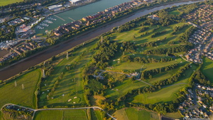 Penwortham Golf Club Lancashire aerial photo